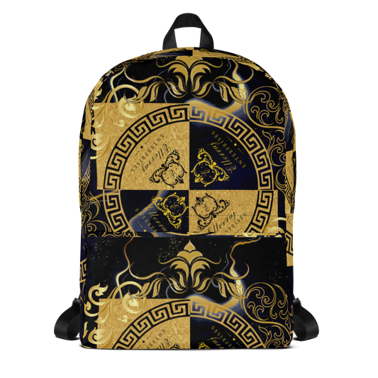 Ellerruj Blk Gld Backpack