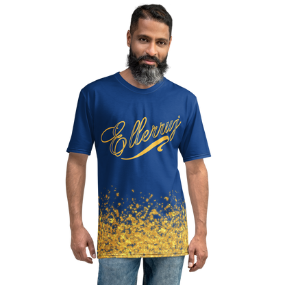 Ellerruj Gold Dust Blue Men's t-shirt