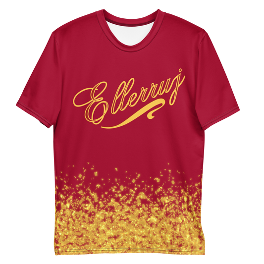 Ellerruj Gold Dust Red Men's t-shirt