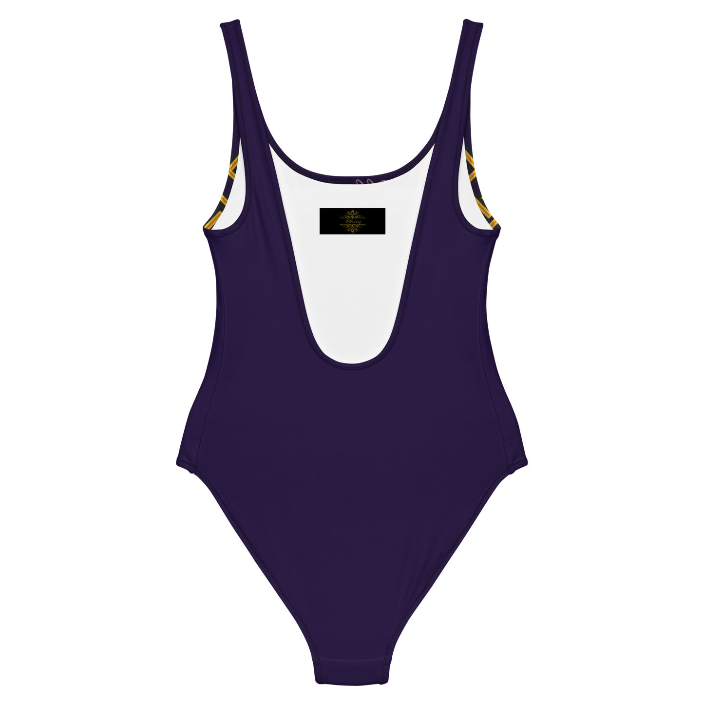 Ellerruj One-Piece Swimsuit Purple