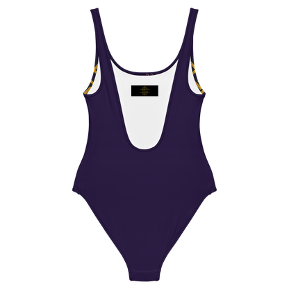 Ellerruj One-Piece Swimsuit Purple