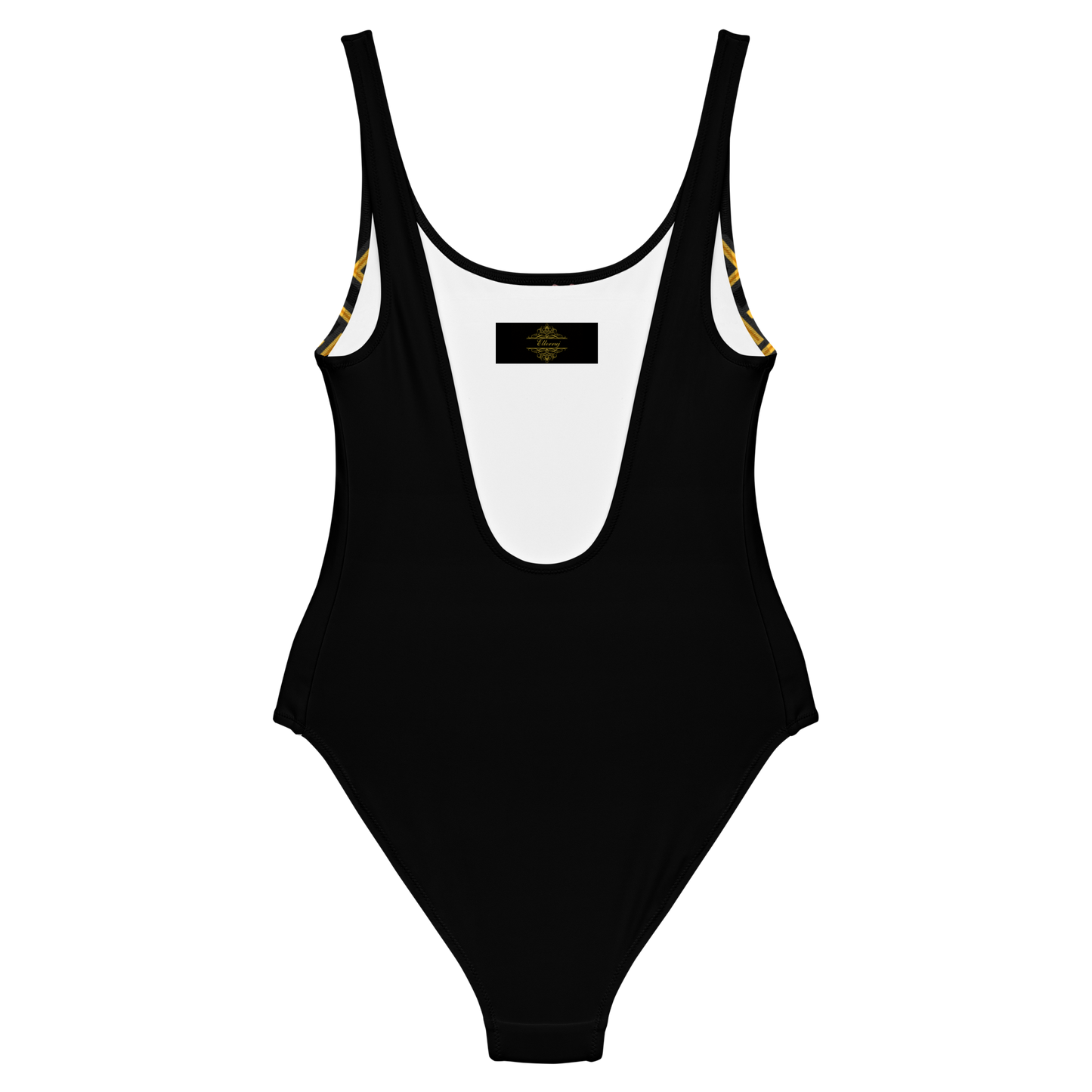 Ellerruj One-Piece Swimsuit Black