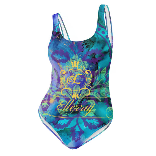 Ellerruj One-Piece Swimsuit Aqua