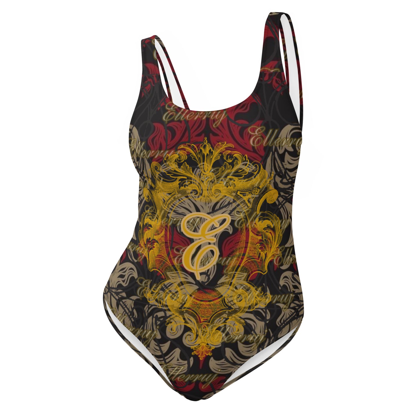 Ellerruj One-Piece Swimsuit Gold Crest