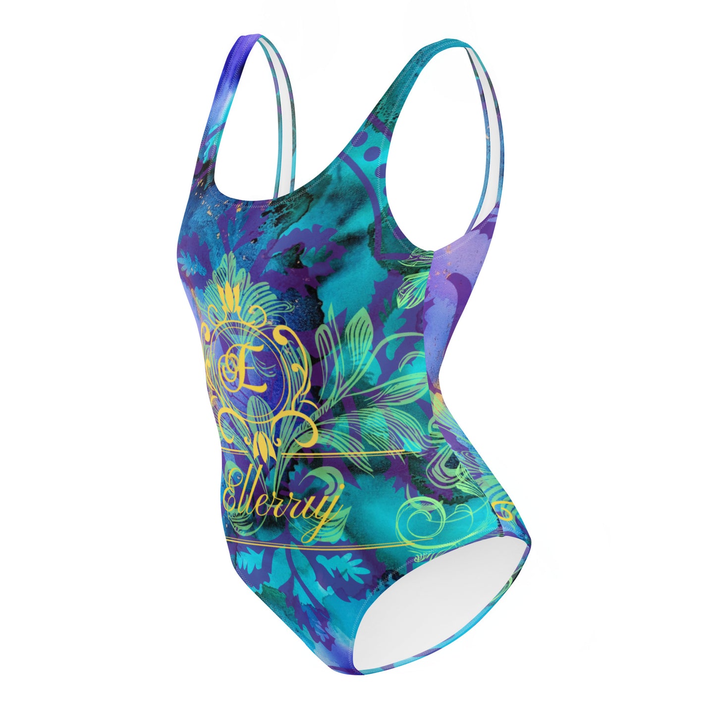 Ellerruj One-Piece Swimsuit Aqua