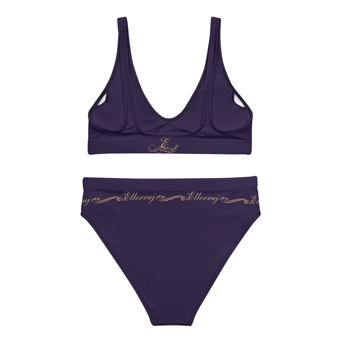 Ellerruj Bikini Set Purple