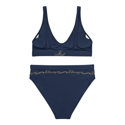 Ellerruj Bikini Set Navy Blue