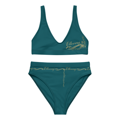 Ellerruj Bikini Set Teal Green