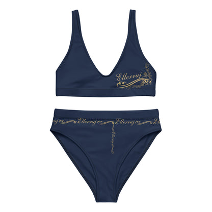 Ellerruj Bikini Set Navy Blue