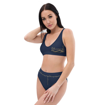 Ellerruj Bikini Set Navy Blue