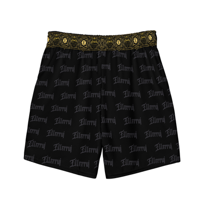 Ellerruj Layered Print Swim Trunks