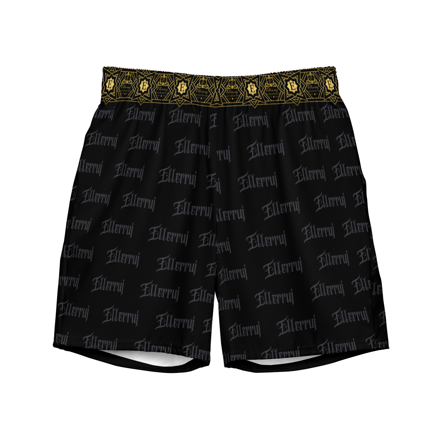 Ellerruj Layered Print Swim Trunks