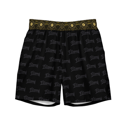 Ellerruj Layered Print Swim Trunks